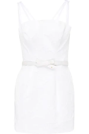 Elisabetta Franchi Abito in jacquard floreale color