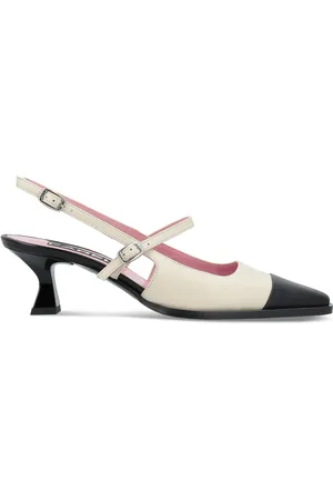 Carel Slingback Cecile in pelle e nera