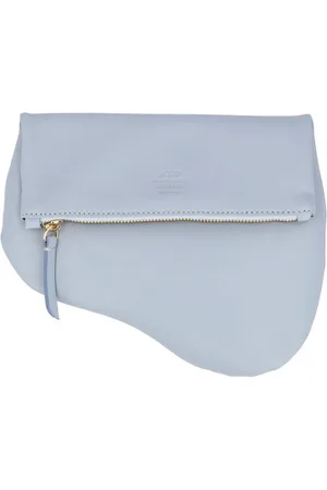 ATP Atelier Borsa Pouch Blevio in nappa azzurra