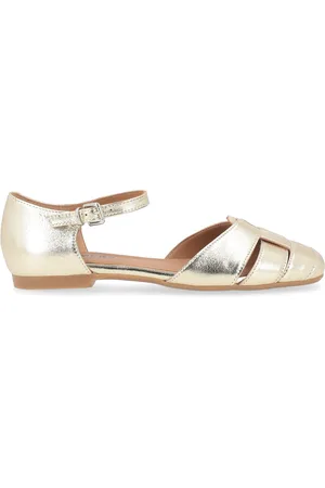 carmens Ballerina Maya Bind in pelle platino