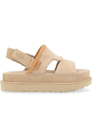 UGG Sandalo Goldenstar Regenerate in camoscio color sabbia