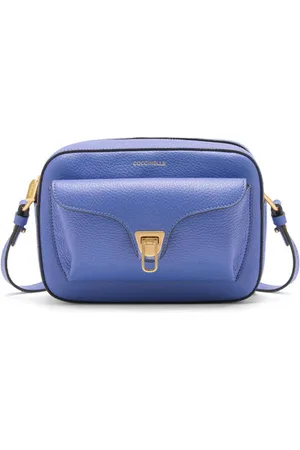 Coccinelle Borsa Beat Soft Small in pelle azzurra