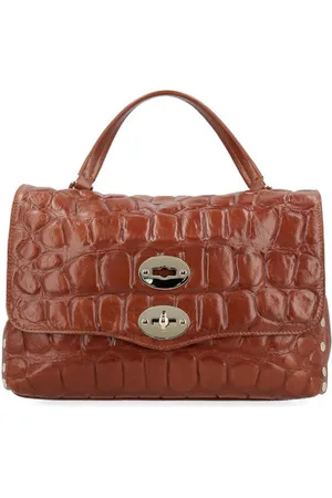 Zanellato Borsa Postina S in pelle stampa cocco