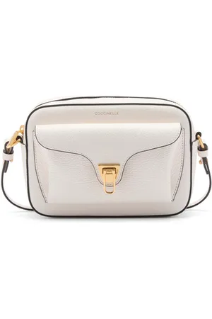 Coccinelle Borsa Beat Soft Small in pelle bianca