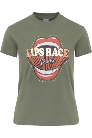 Pinko T-shirt con stampa in cotone