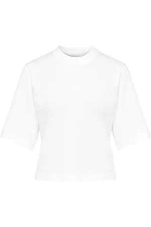 Pinko T-Shirt boxy in cotone bianca