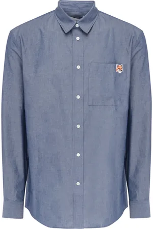 Maison Kitsuné Camicia Maison Kitsune in chambray