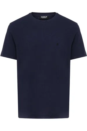 Dondup T-shirt girocollo in jersey fiammato