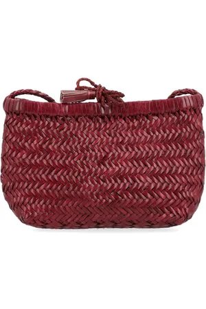 Dragon Diffusion Borsa Minsu Bag in pelle bordeaux