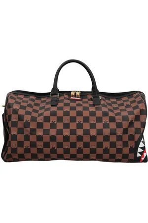 Sprayground PEEKING CHARACTER CHECK DUFFEL 910D7506NSZ