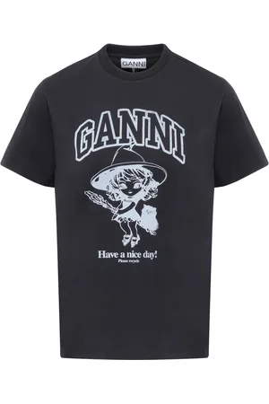 Ganni T-shirt in cotone biologico