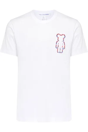 Comme des Garçons T-shirt Comme des Garçons Shirt x Be@rbrick in cotone bianca