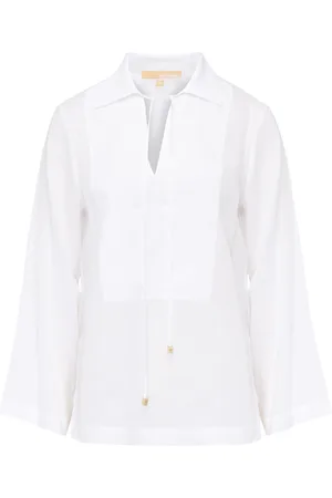 Michael Kors Blusa in ramiè bianca