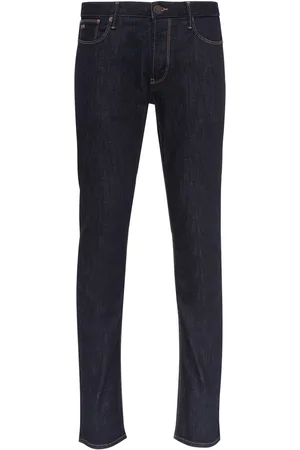 Emporio Armani Jeans J06 slim fit in cotone scuro