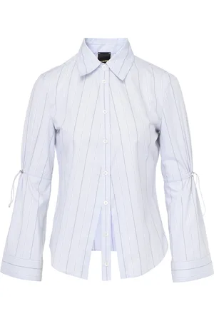 Pinko Camicia Davvero in popeline azzurra