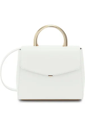 Furla Borsa a mano Meridiana Mini in pelle color panna