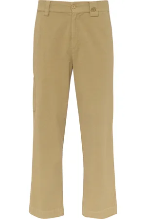 BE POSITIVE Pantalone BePositive in canvas khaki