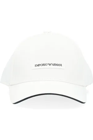 Emporio Armani Cappello con patch in cotone