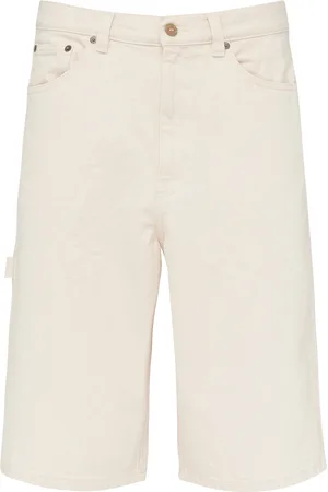 A.P.C. Short Westland in cotone color ecru