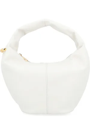 Furla Borsa Hobo Ring Mini in pelle bianca