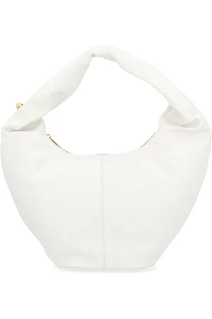 Furla Borsa Hobo Ring S in pelle bianca
