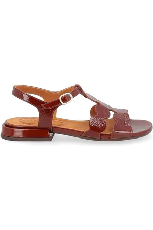 Chie Mihara Sandalo Toika in pelle color cuoio