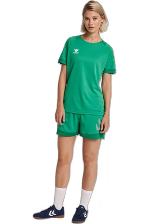 Hummel Pantaloncini da donna in poliestere Lead