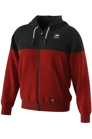 Errea Felpa con cappuccio e zip Top Pack 014