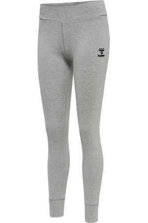 Hummel Leggings donna in cotone Move Grid