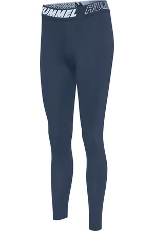 Hummel Leggings donna in cotone a vita media TE Maja