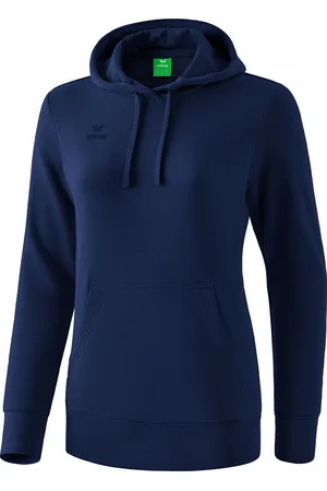 Erima Felpa con cappuccio da donna Basic