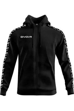 Givova Felpa fascia con cappuccio e zip integrale
