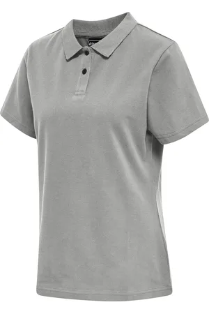 Hummel Polo donna elasticizzata Red