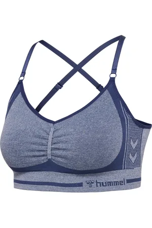 Hummel Reggiseno sportivo senza cuciture per donna MT Lulu scrunch