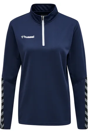Hummel Felpa con zip a metà da donna hmlAUTHENTIC