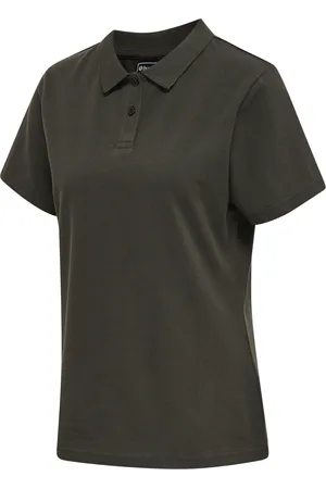 Hummel Polo donna elasticizzata Red