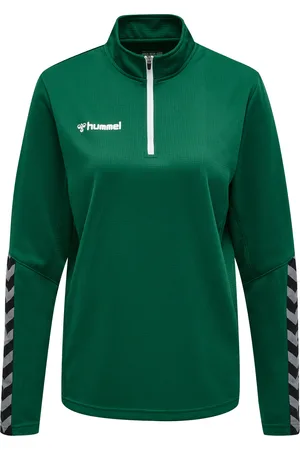 Hummel Felpa con zip a metà da donna hmlAUTHENTIC