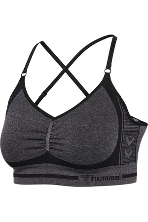 Hummel Reggiseno sportivo senza cuciture per donna MT Lulu scrunch
