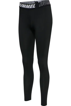 Hummel Leggings donna in cotone a vita media TE Maja