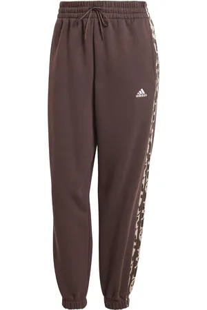 adidas Pantaloni sportivi donna con stampa animalier Essentials 3-Stripes