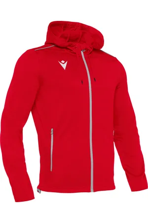 macron Felpa con zip e cappuccio freyr
