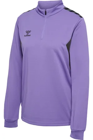 Hummel Giacca tuta donna con mezza zip Authentic