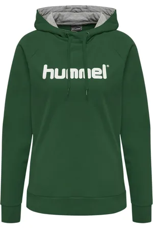 Hummel Felpa con cappuccio da donna Cotton Logo