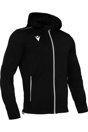 macron Felpa con zip e cappuccio freyr
