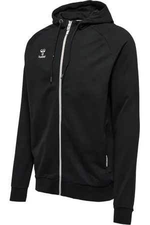 Hummel Felpa con cappuccio da donna in cotone con zip Move Grid
