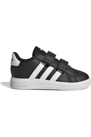 adidas Scarpe da basket a strappo per bambini, corte e grandi