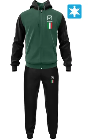 Givova Tuta con felpa con cappuccio Italia 100
