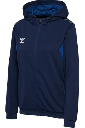 Hummel Giacca da tuta con cappuccio da donna Authentic Pl
