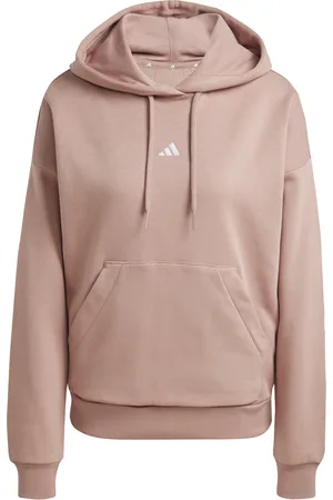 adidas Felpa con cappuccio da donna Essentials Small Logo Feel Cozy