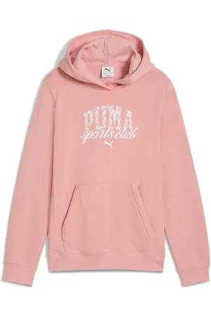 PUMA Felpa da bambina con cappuccio Class